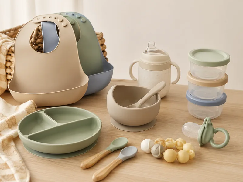 Baby feeding items product example for toys and baby products sourcing
