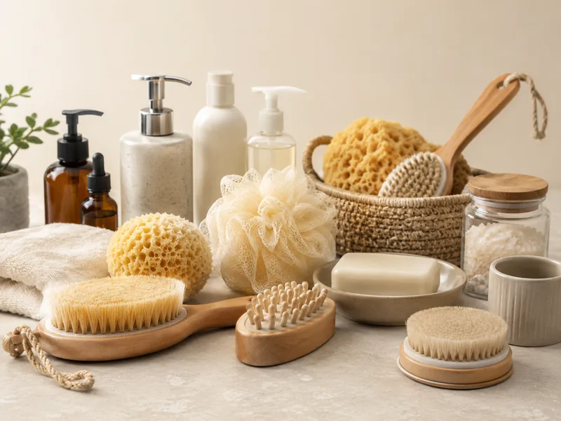 Bath accessories product example for beauty and personal care sourcing