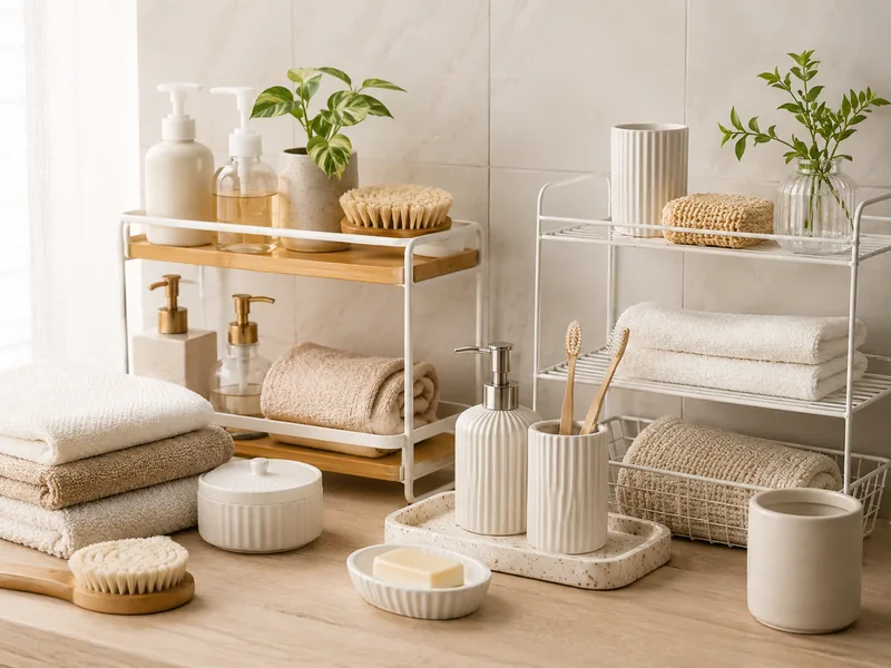 Bathroom goods product example for home and living sourcing