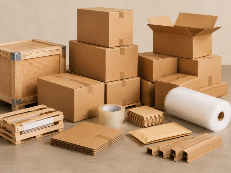 Commercial packaging product example for commercial equipment sourcing