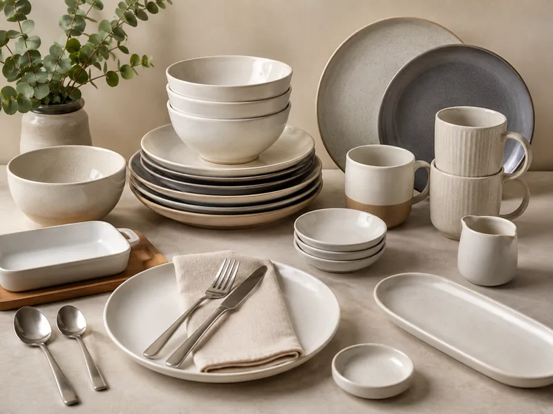 Dining and tableware product sourcing example for kitchen and dining