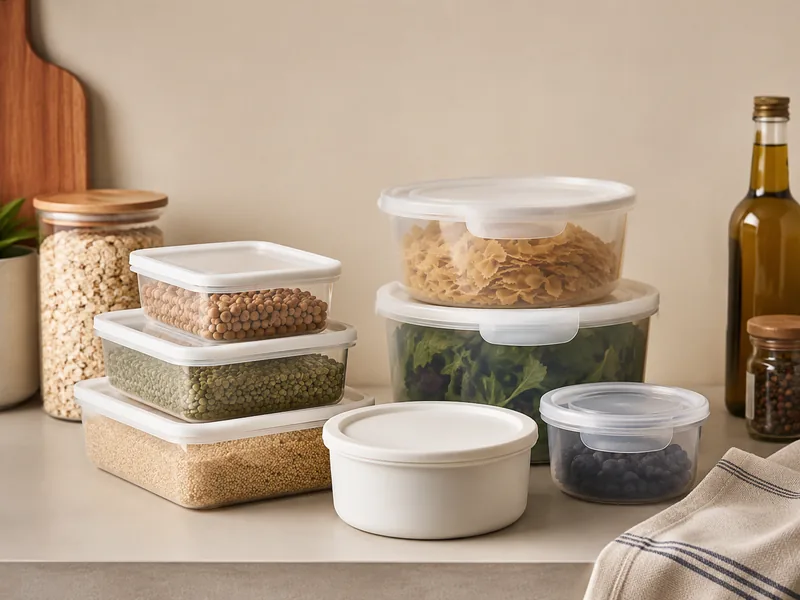 Food storage containers product example for kitchen and dining sourcing
