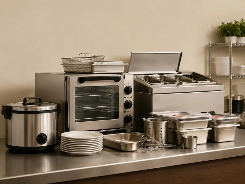 Foodservice equipment product sourcing example for kitchen and dining