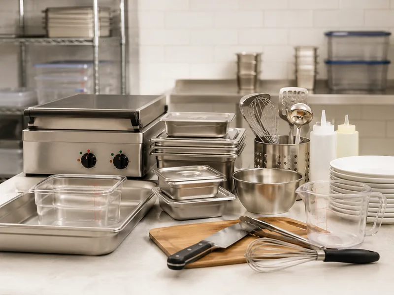 Foodservice items product example for commercial equipment sourcing