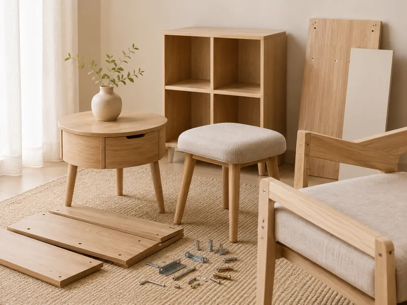 Furniture items product sourcing example for home and living products