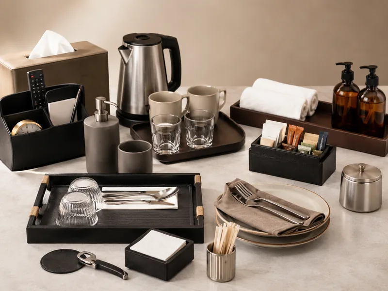 Hospitality items sourcing example for commercial equipment