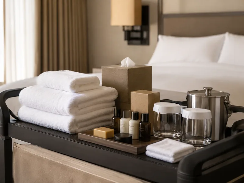 Hotel supplies product example for commercial equipment sourcing