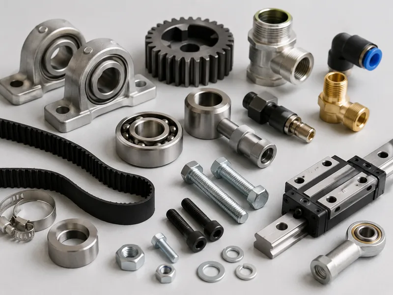 Industrial parts sourcing example for small machinery and industrial supplies