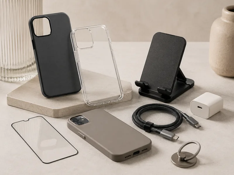 Mobile accessories product sourcing example for electronics and accessories