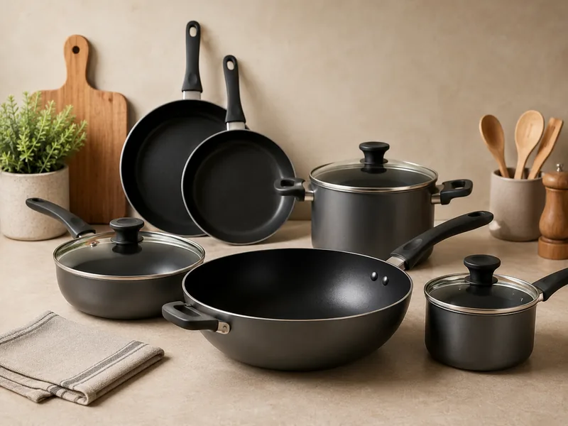 Nonstick cookware product example for kitchen and dining sourcing