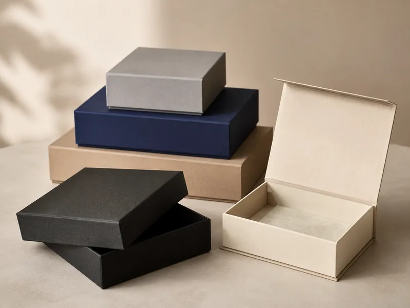 Rigid boxes product example for packaging and private label sourcing
