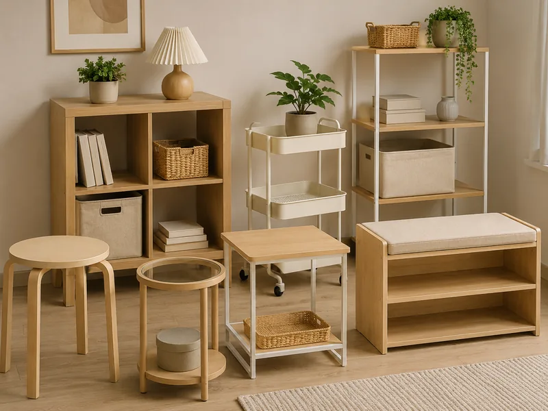 Small furniture product example for home and living sourcing