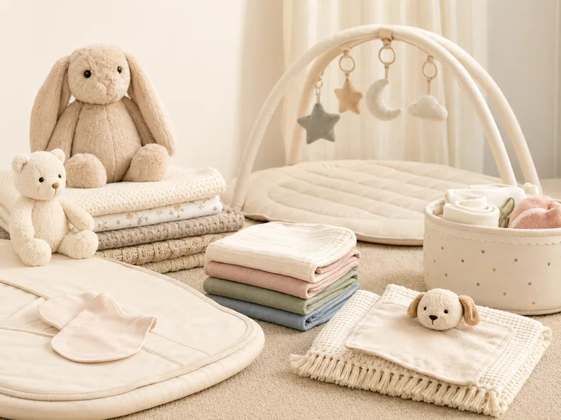 Soft goods product sourcing example for toys and baby products