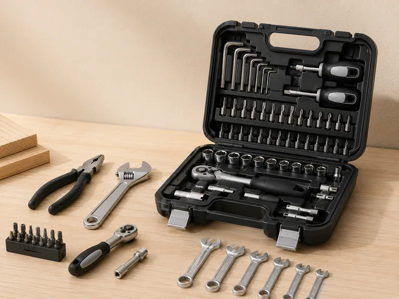 Tool sets product example for tools and hardware sourcing