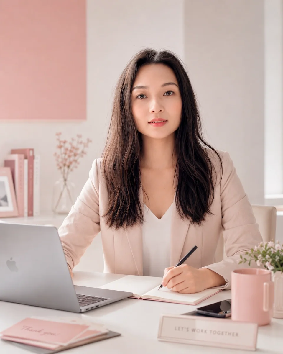 Kelsy reviewing a sourcing request form