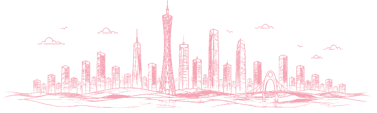 Guangzhou city skyline representing Kelsy Sourcing’s China-based support