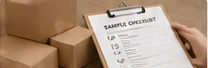 Sample approval checklist for overseas buyers